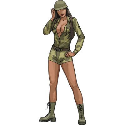 sexy army girl Pictures, Images and Photos