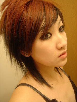 kristen stewart mullet haircut. Asian Mullet Hairstyle for