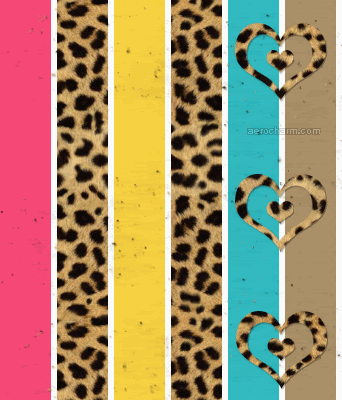 cheetah print background. Cheetah Print Stripes