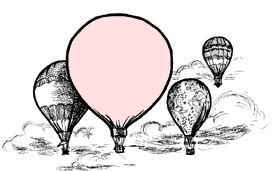 hot air balloons