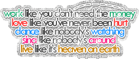 quote glitter graphics