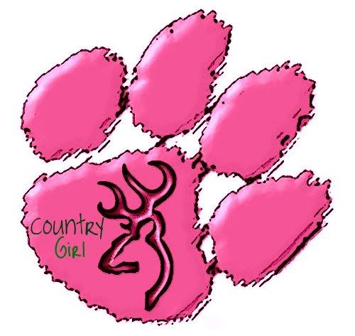 Pink Clemson Browning Paw Pictures, Images and Photos