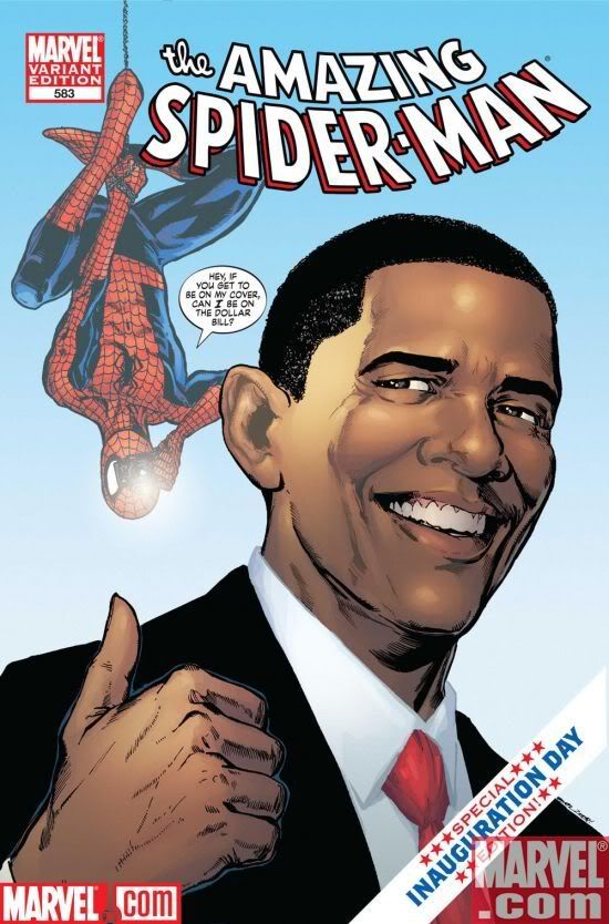 Spiderman and Obama Pictures, Images and Photos