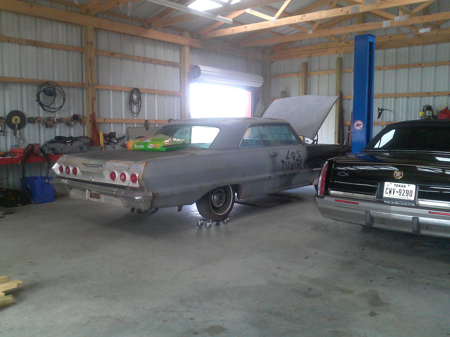 1963 2dr HT, Rosharon tx, backyard build Chevy Message Forum