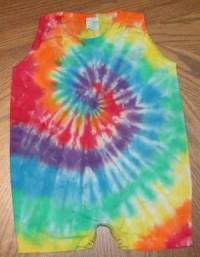 18 month Tie Dyed Tank  Romper