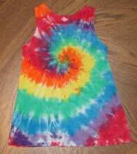 2T Rainbow Swirl Tie Dyed Dress