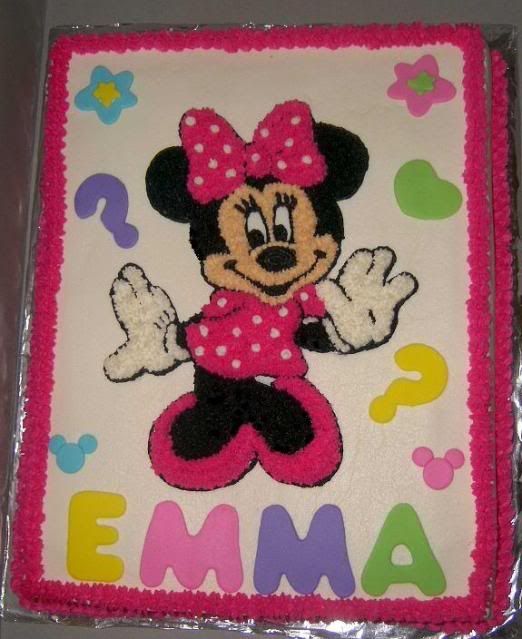 minnie mouse cake. Minnie Mouse Birthday cake