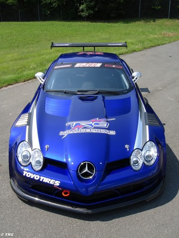 Here is my TRG Mercedes SLR Please let me know what you think