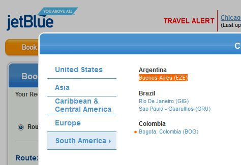 JetBlue on its way to Brazil? Unfortunately, not quite yet