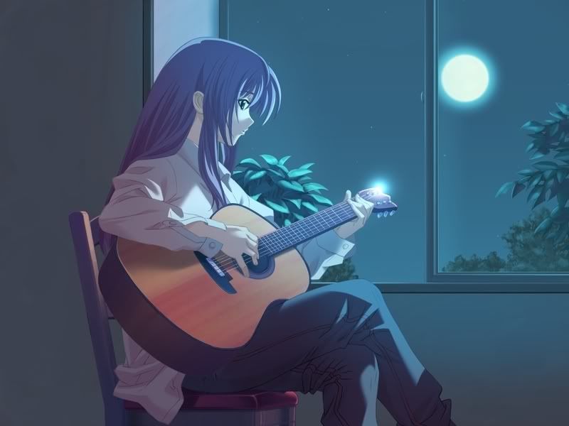 animegirlplayingguitar.jpg guitar girl image by Athara26