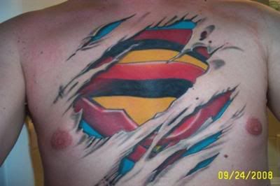 Superman Tattoo on Superman Tattoos On Chest Ye Old Ch Jpg Picture By Rayrayswife