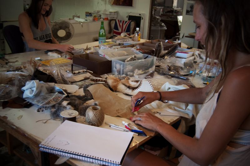 Spell studio, work stations