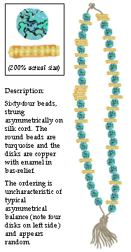Sixty-four-Bead String, an illustration from the short story The Decryption of Floriform X,
