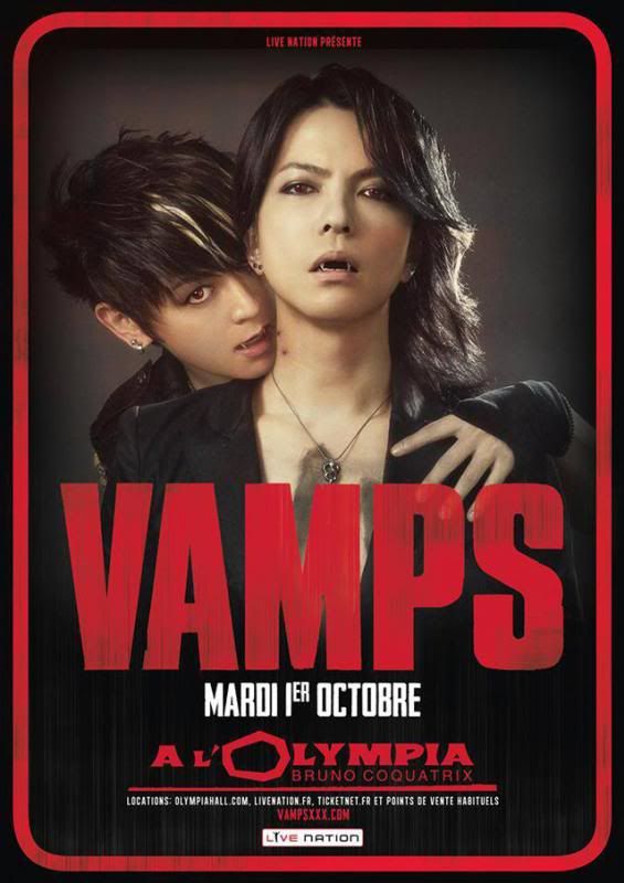 VAMPS Concert Olympia 2013