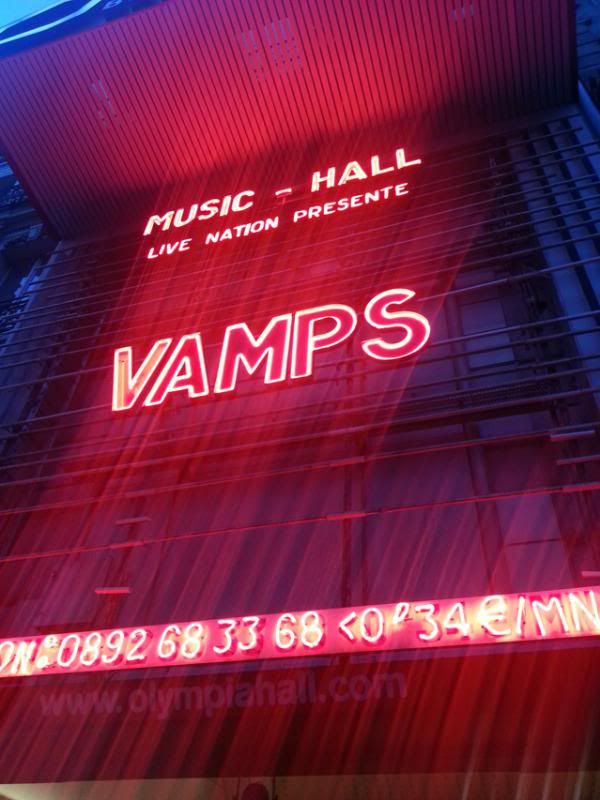 VAMPS Concert Olympia 2013