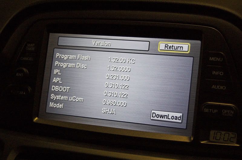 2007 Honda odyssey navigation hack