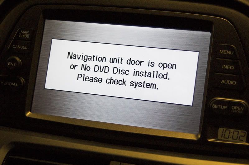 2007 Honda odyssey navigation hack #2