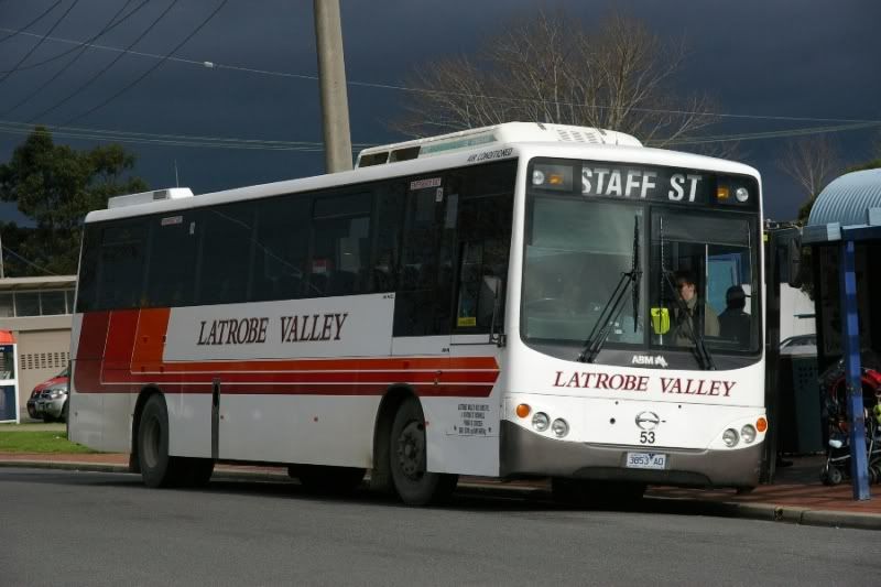 Gippsland Wanderings> Latrobe Valley Bus Lines