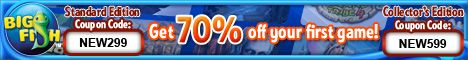 big fish games new customer