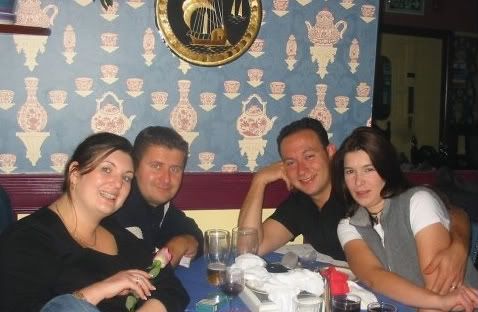 Vikki, Mik, me and Debs