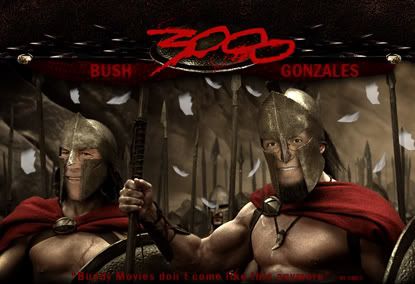 Bush and Gonzales in 3000