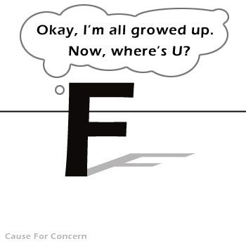 F Grows Up