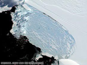 Huge fucking piece of Antarctica collapses