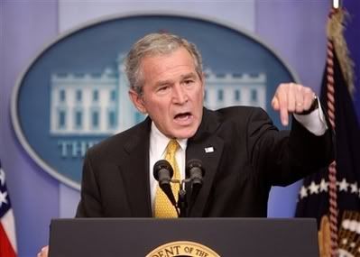 Bush Shows Vertical Insertion