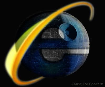 Internet Explorer Death Star