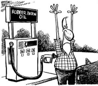 Gasoline cartoon