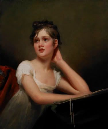 Girl Sketching by Sir Henry Raeburn