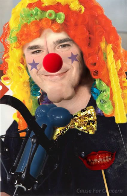 Hannity as an Ass Clown