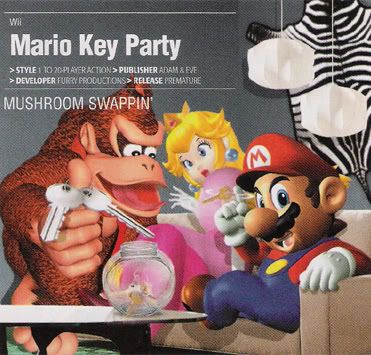 Mario Key Party in Game Informer, Game Infarcer