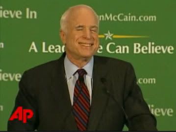 John McCain Shit-Eating Grin