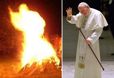 Pope on Fire