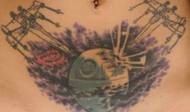 Star Wars Death Star Tattoo