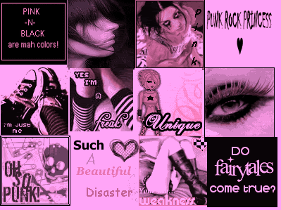 Black Wallpaper on Pink Black Myspace Layouts 2 0  Profiles 2 0 And Backgrounds