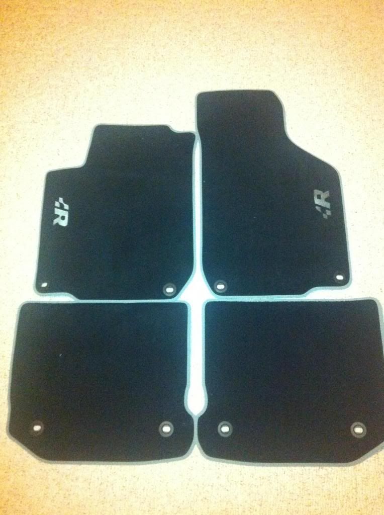 FS OEM Grey RLine Floor Mats BRAND NEW! VW Vortex Volkswagen Forum