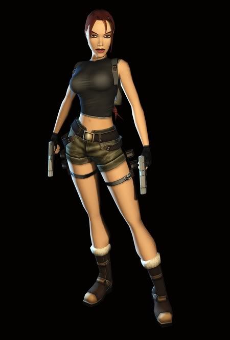 lara croft black outfit