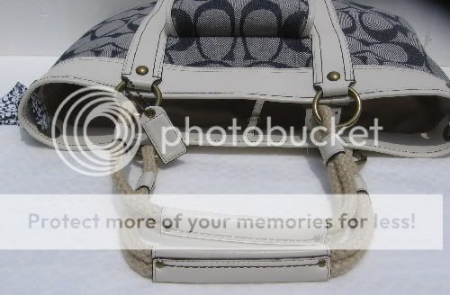 Coach NWT $698 Denim Signature Resort XL Tote 10500  