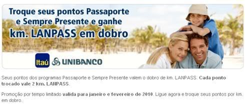 Sempre Presente e Passaporte: Boa Promoção Para Transferência de Pontos para o LanPass Sempre Presente e Passaporte: Boa Promoção Para Transferência de Pontos para o LanPass