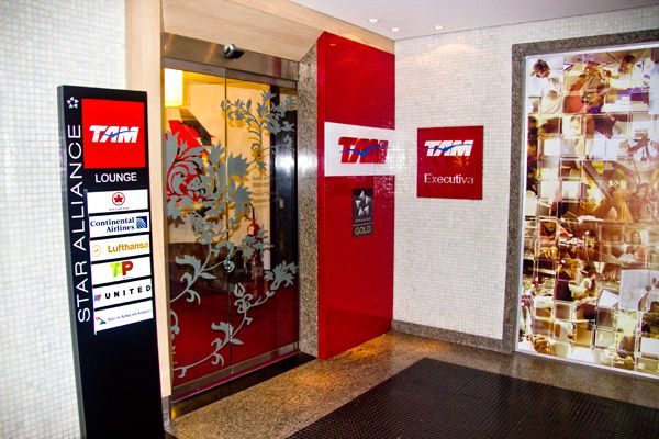 TAM: Sala Vip Executiva Internacional, Star Alliance Gold, no Aeroporto de Guarulhos, GRU, em São Paulo TAM: Sala Vip Executiva Internacional, Star Alliance Gold, no Aeroporto de Guarulhos, GRU, em São Paulo