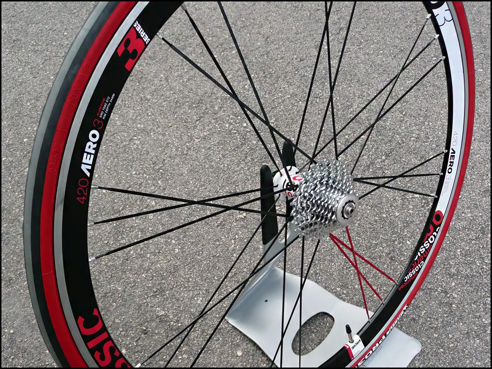 NEW   American Classic 420 AERO 3   Road wheelset  