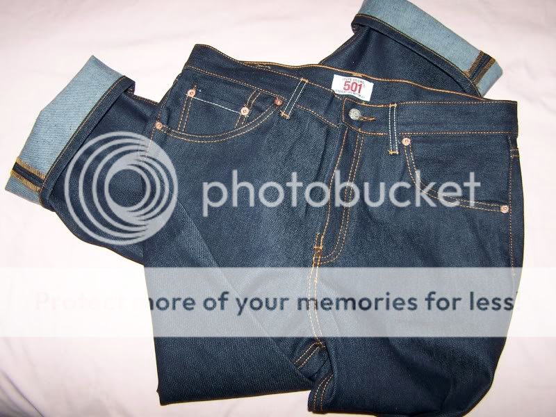 Vintage Style 40s Levis Buckleback 501 Jeans Rockabilly VLV
