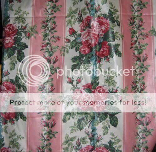 WAVERLY FABRIC MAIDEN LANE BEAUTIFUL ROSES & RIBBONS  