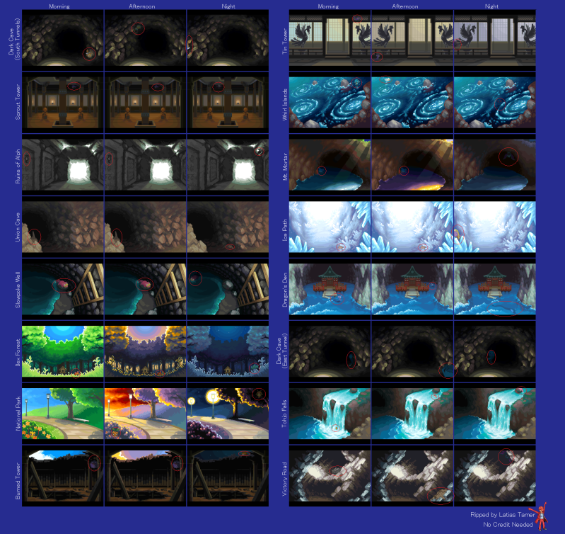 [PokeCommunity.com] The Hidden Pokemon in the Location Art