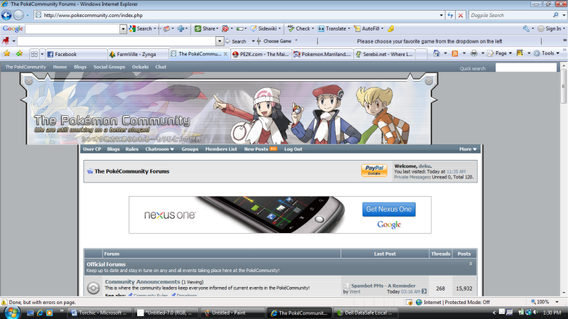[PokeCommunity.com] Seeds of Platinum messed up.