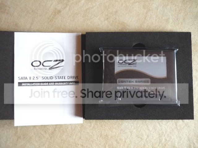 Emballage OCZ Vertex 30Go